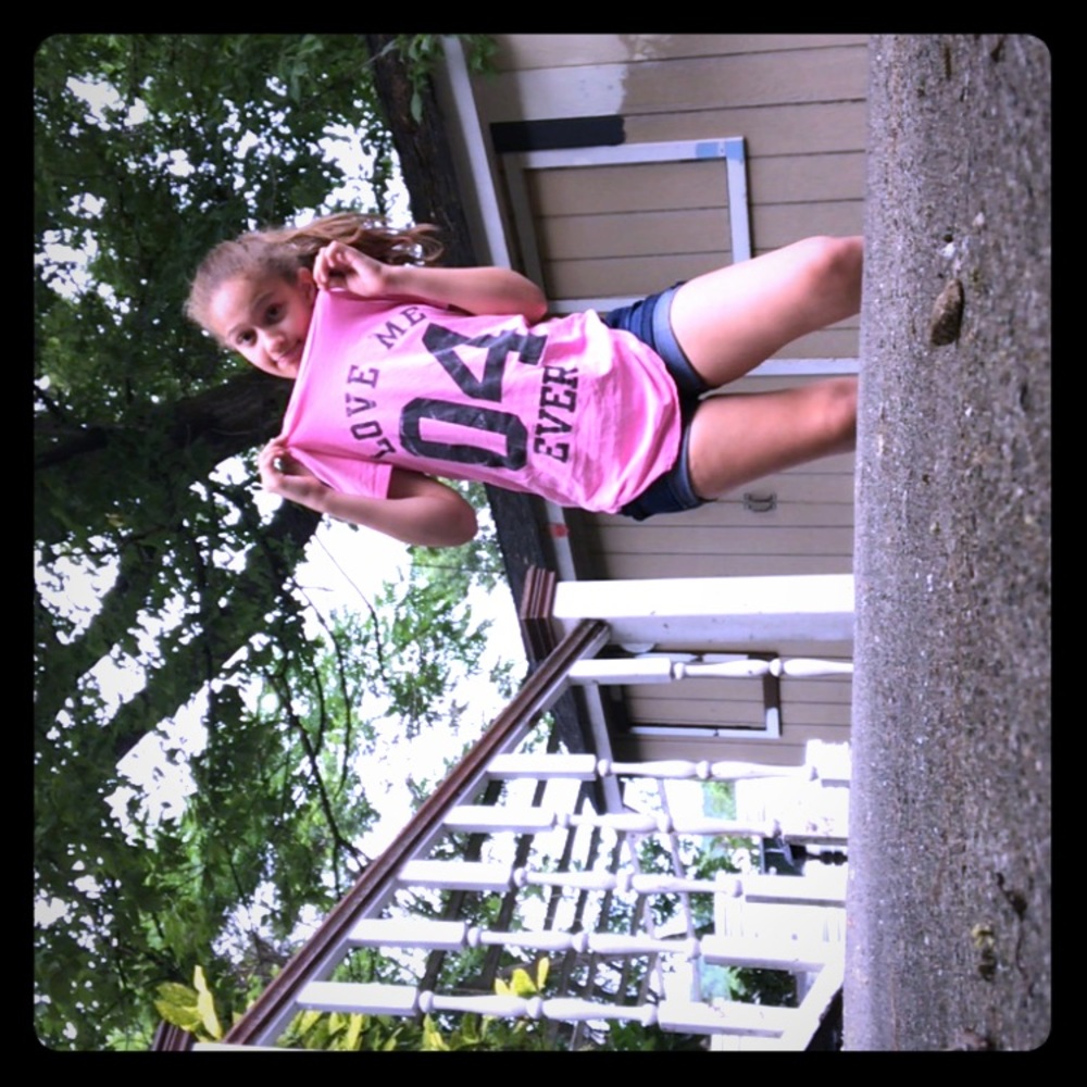 I am selling a pink love me forever t-shirt